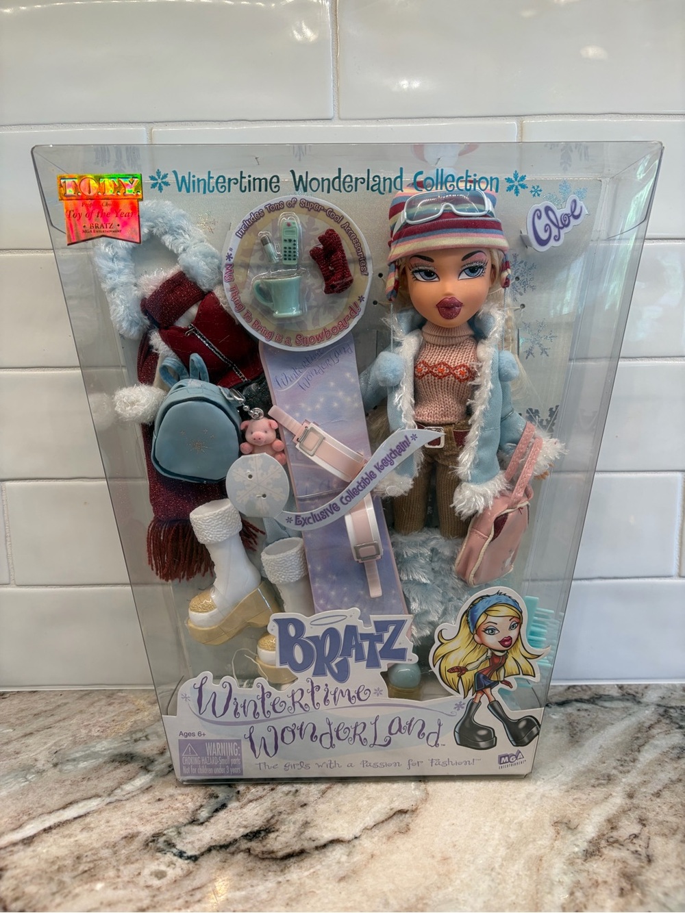 Bratz Wintertime Wonderland Cloe Fashion Doll NIB Winter Accessories Y2K